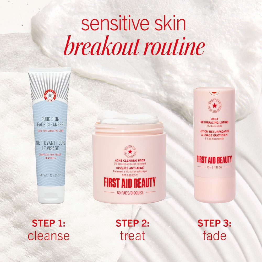Acne Clearing Pads - 2% Salicylic Acid Acne Treatment - GLAM MODA