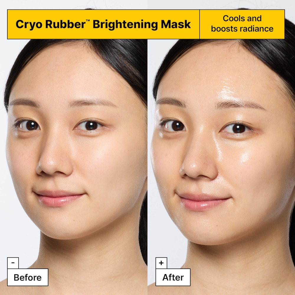 Cryo Rubber™ Brightening Face Mask with Niacinamide - GLAM MODA