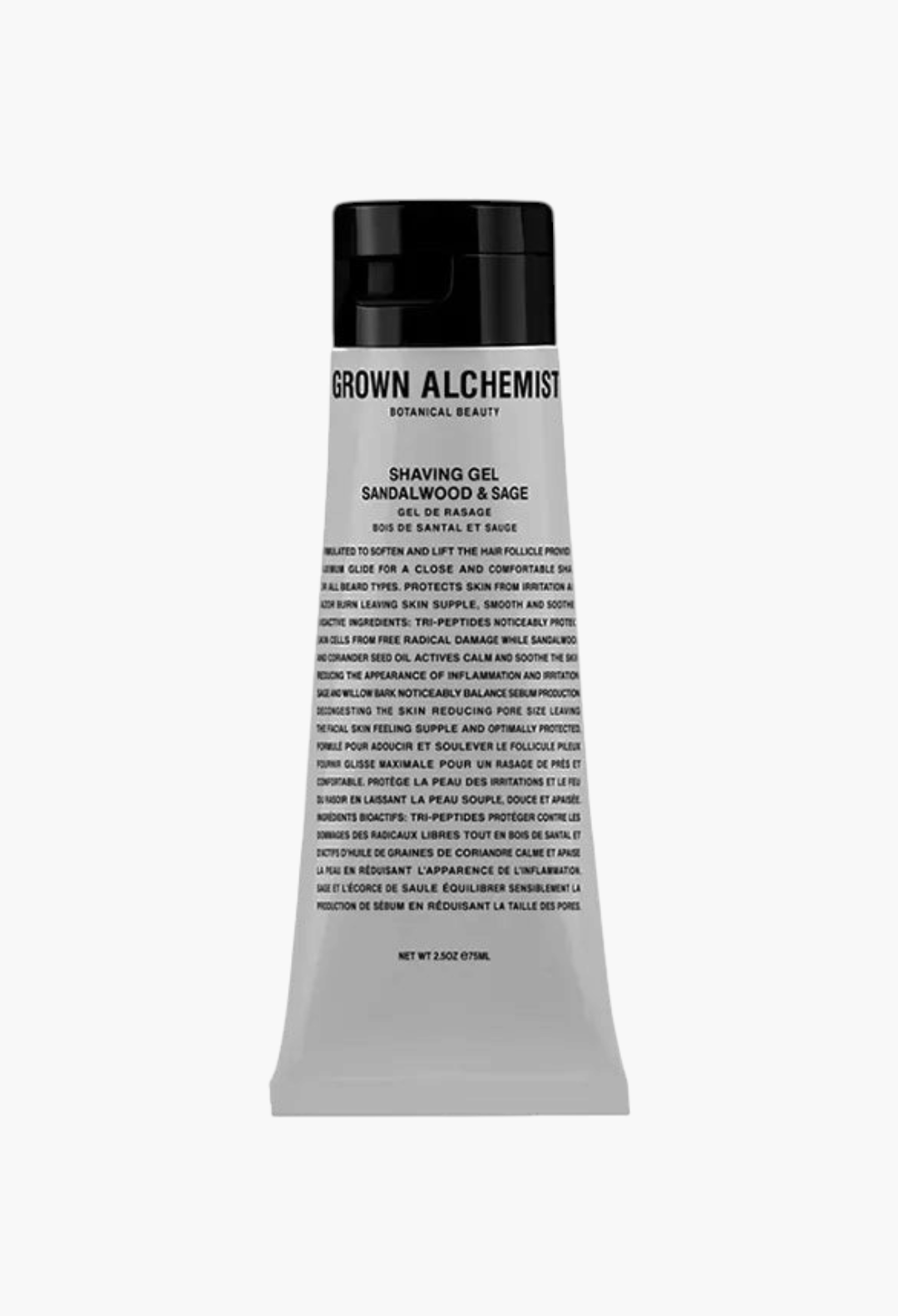 GROWN ALCHEMIST Shaving Gel Sandal & Sage 75ml