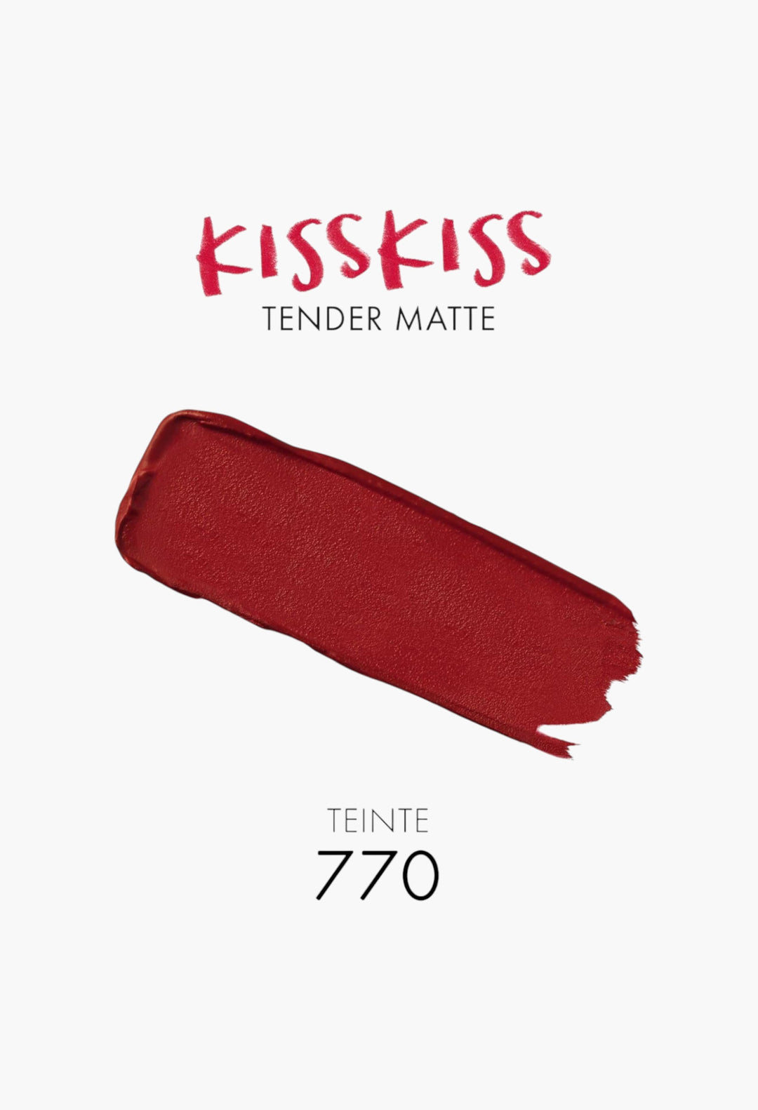 Kisskiss Tender Matte - Lipstick - GLAM MODA
