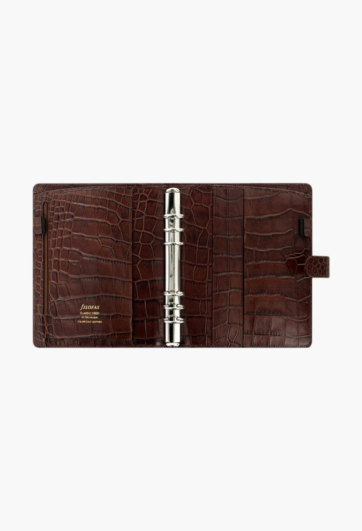 Classic Croc A5 Leather Organizer