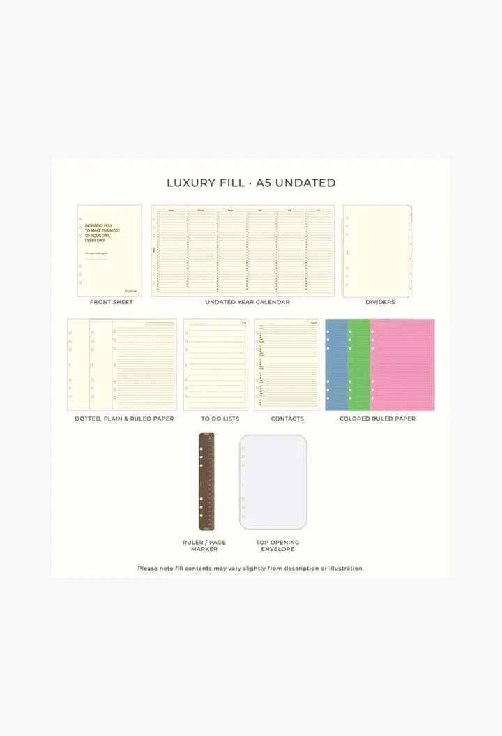 Classic Croc A5 Leather Organizer