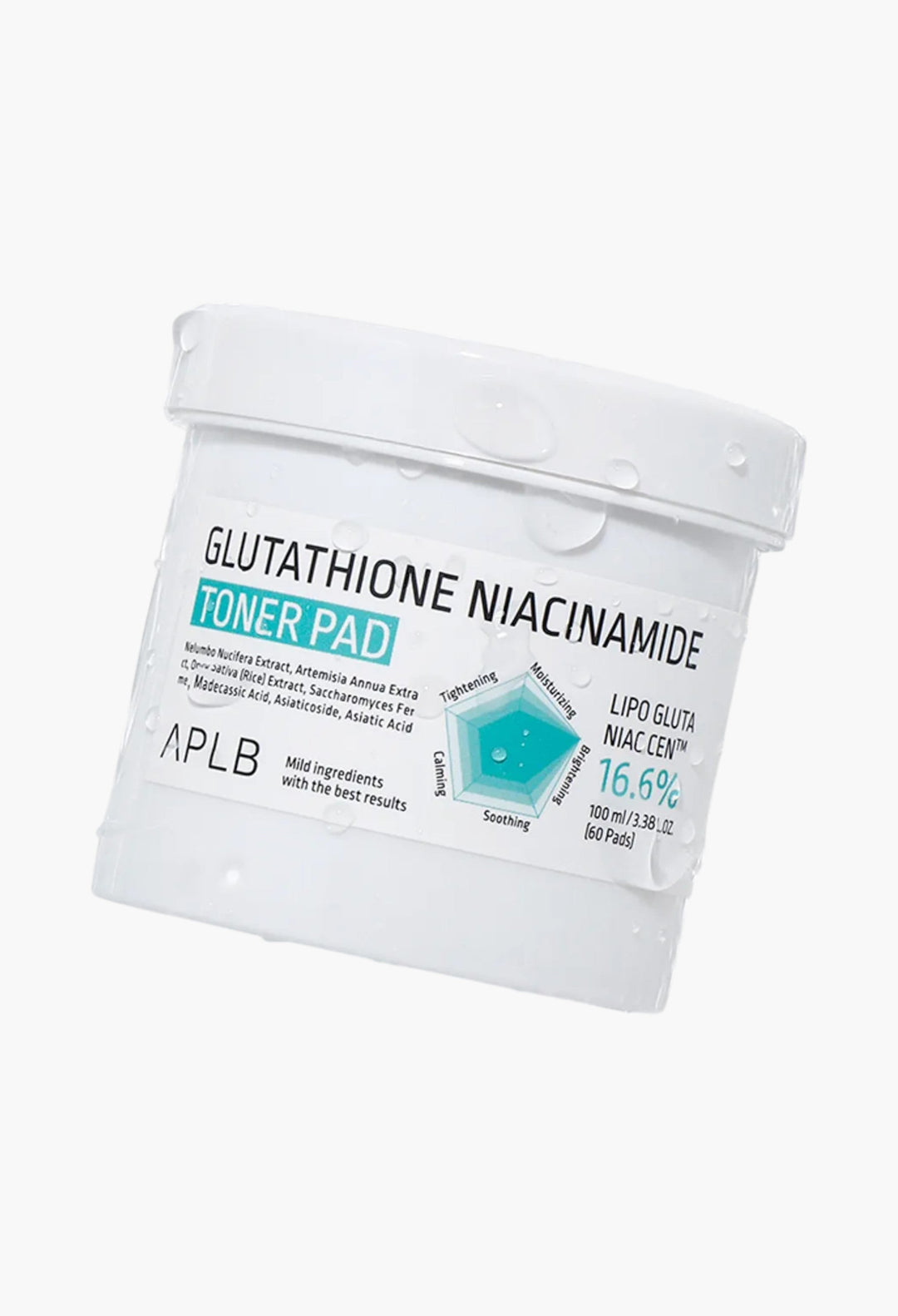 Glutathione Niacinamide Toner Pad