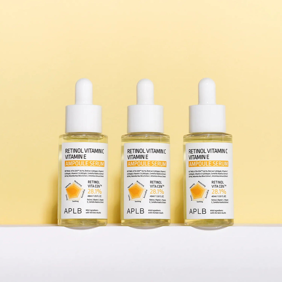 APLB Retinol Vitamin C Vitamin E Ampoule Serum
