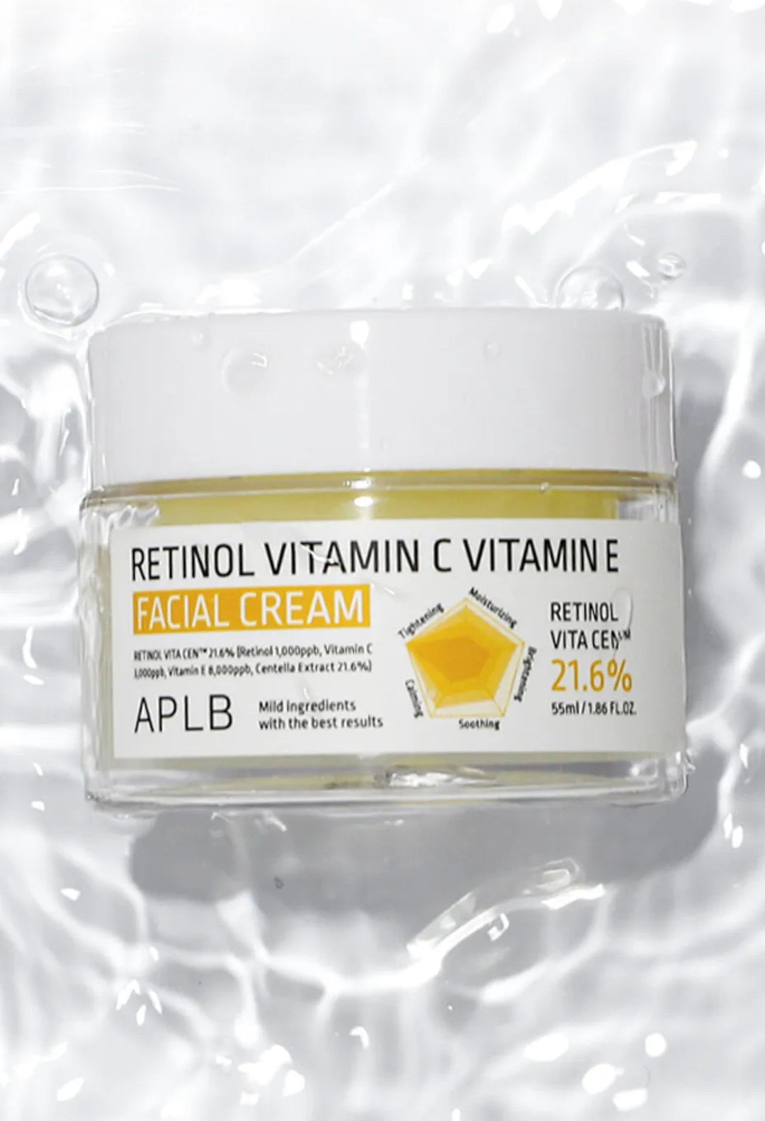 Retinol Vitamin C Vitamin E Facial Cream