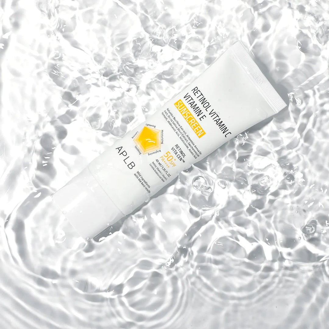 Retinol Vitamin C Vitamin E Sunscreen
