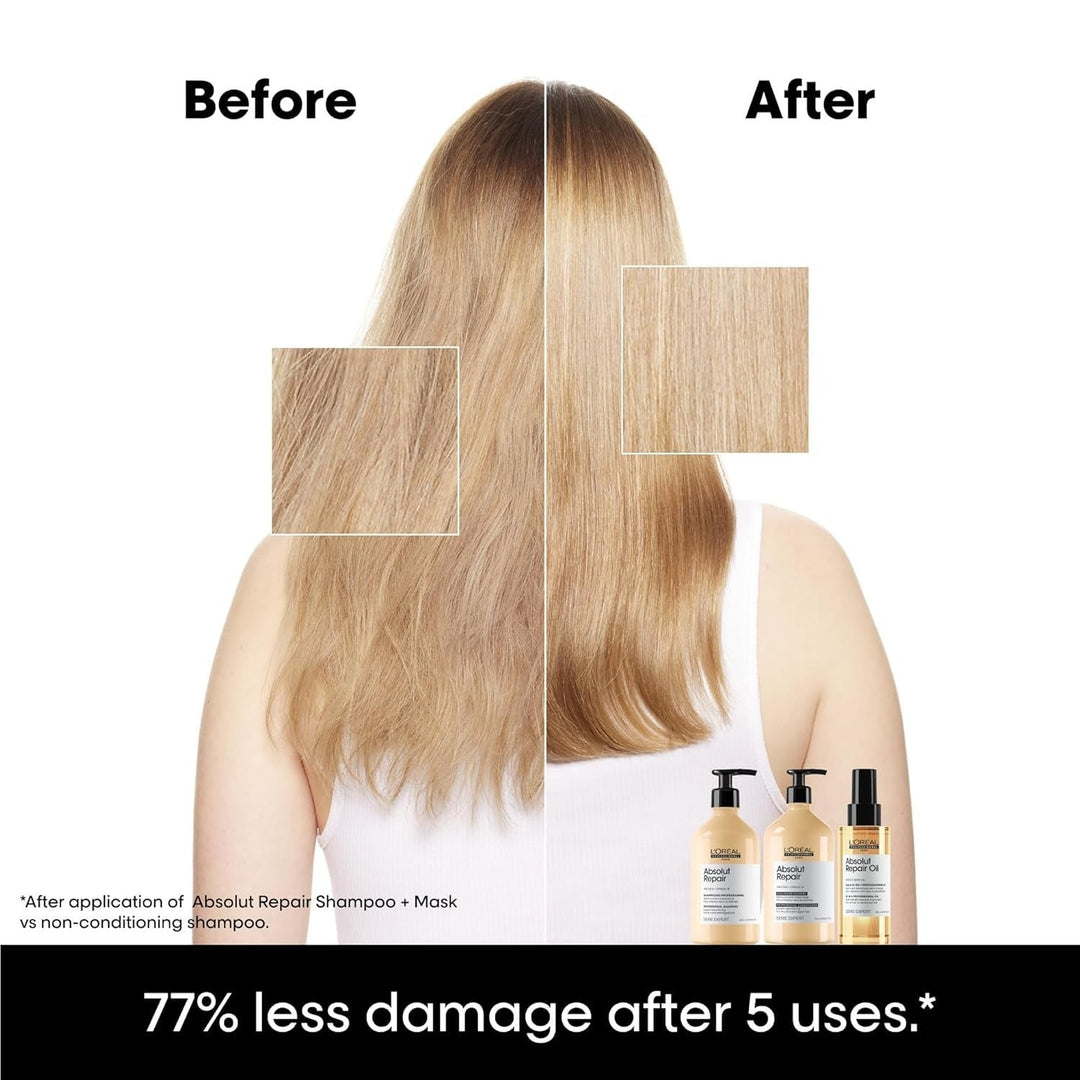Absolut Repair Protein + Gold Quinoa Professional Conditioner - GLAM MODA