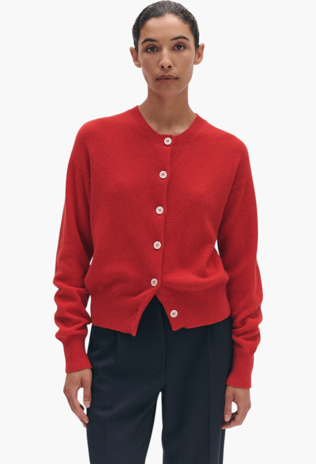 Ada Crewneck Cardigan - GLAM MODA