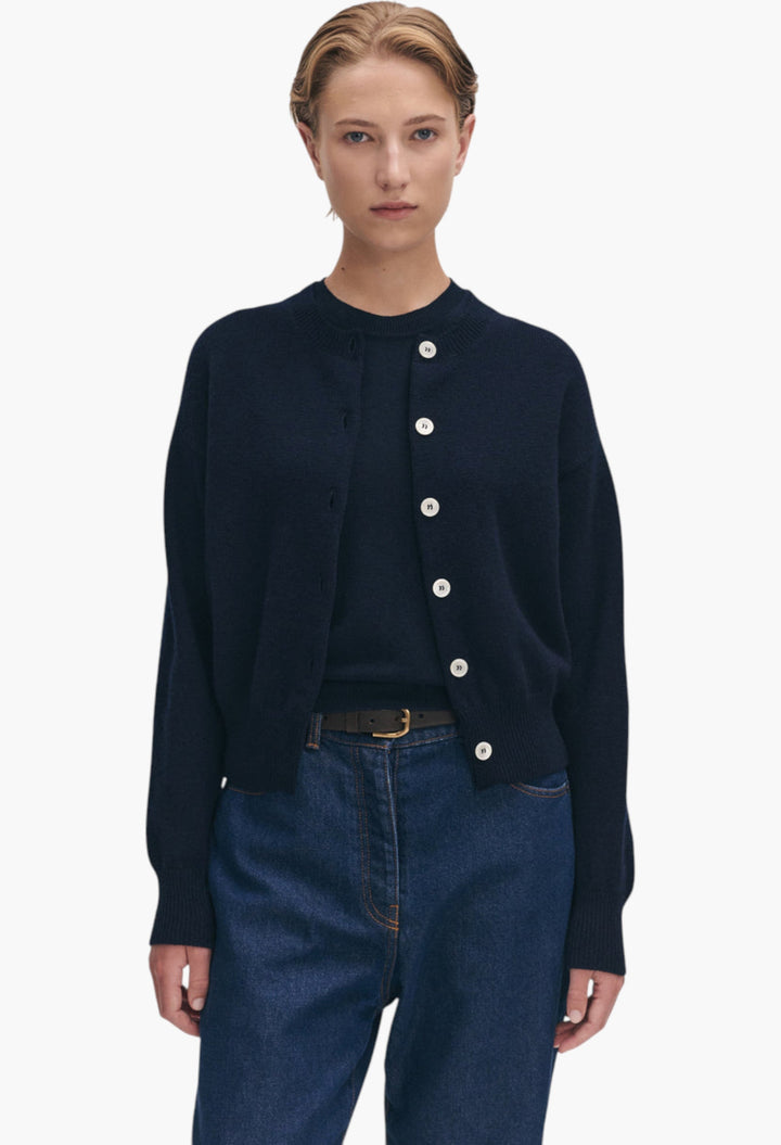 Ada Crewneck Cardigan - GLAM MODA