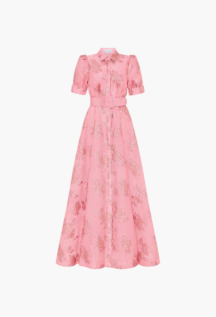 Afina Short Sleeve Gown - GLAM MODA