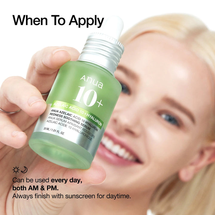 Azelaic Acid 10 Hyaluron Redness Soothing Serum - GLAM MODA