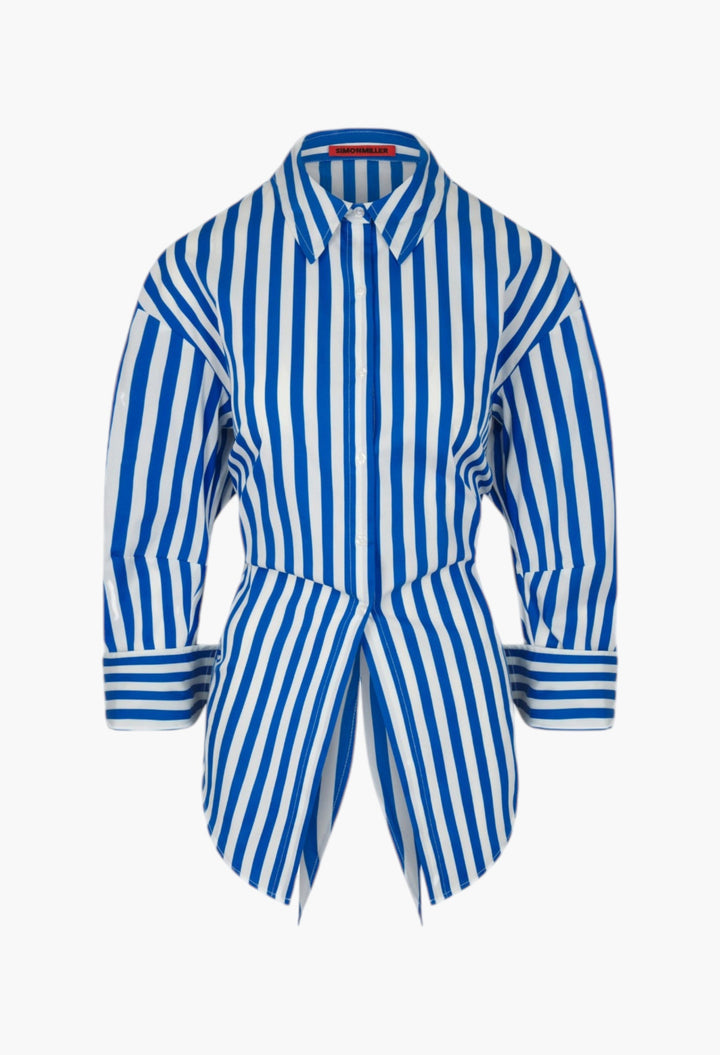 Loch Poplin Button Up - GLAM MODA