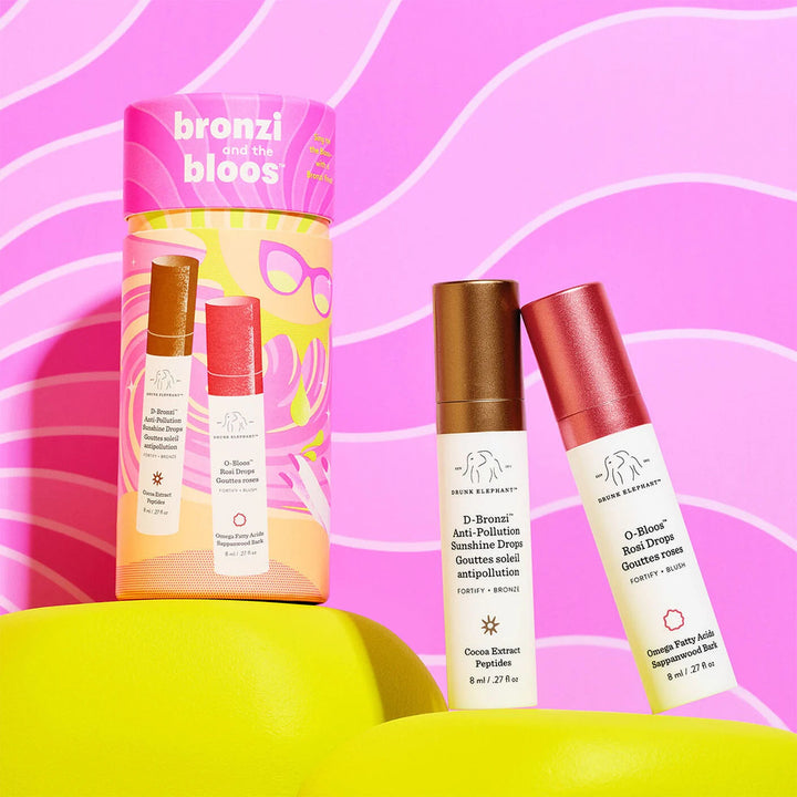 Bronzi and The Bloos: D-Bronzi and O-Bloos Color Serum Duo Kit - GLAM MODA