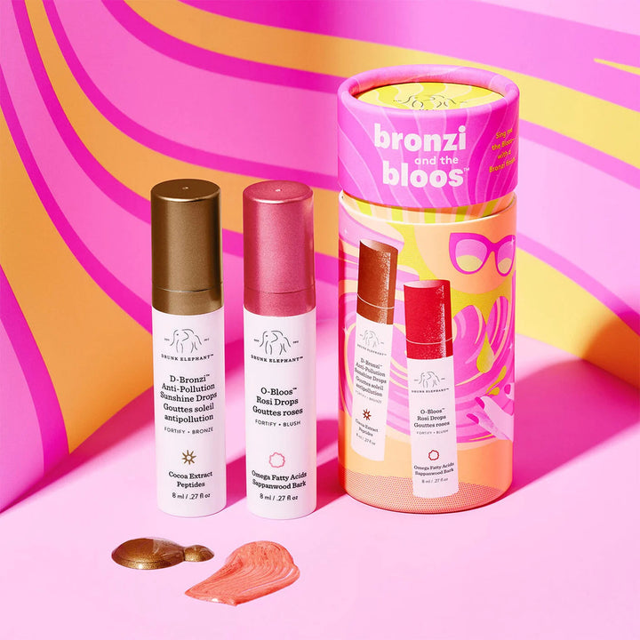 Bronzi and The Bloos: D-Bronzi and O-Bloos Color Serum Duo Kit - GLAM MODA