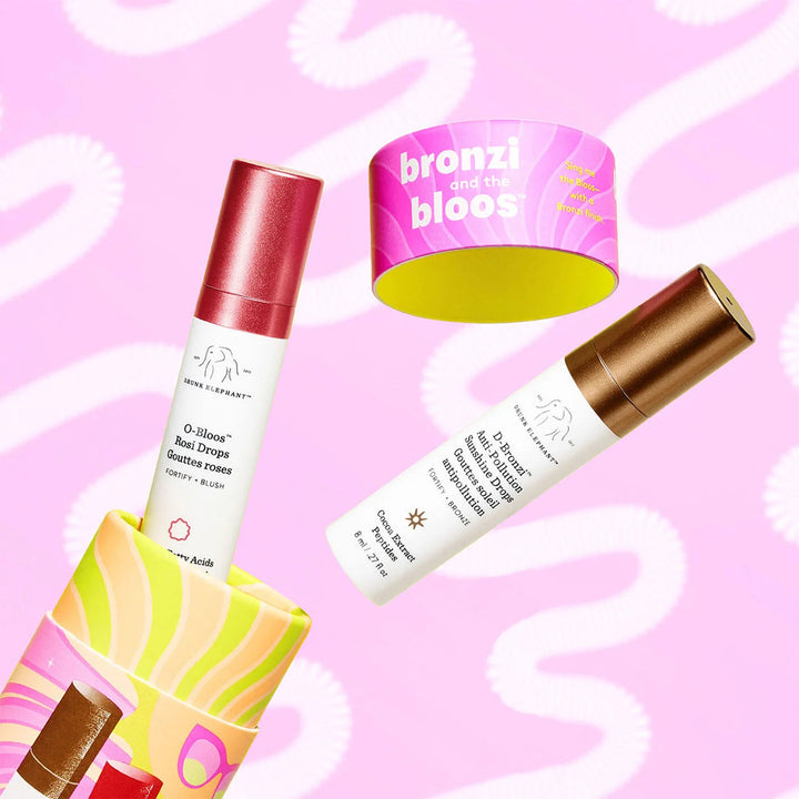 Bronzi and The Bloos: D-Bronzi and O-Bloos Color Serum Duo Kit - GLAM MODA