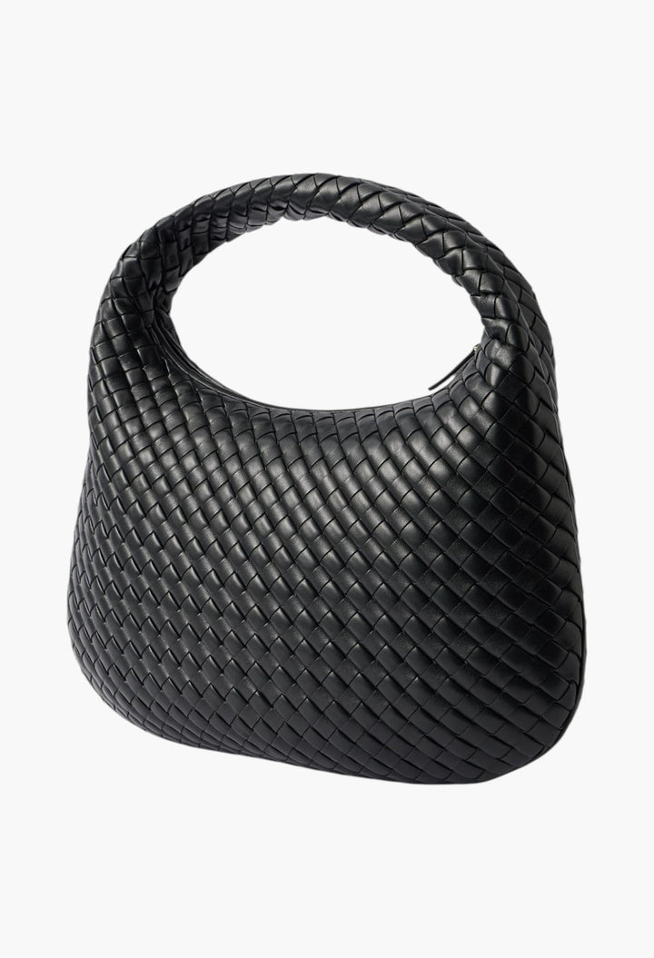 Veneta Medium Intrecciato Leather Shoulder Bag - GLAM MODA