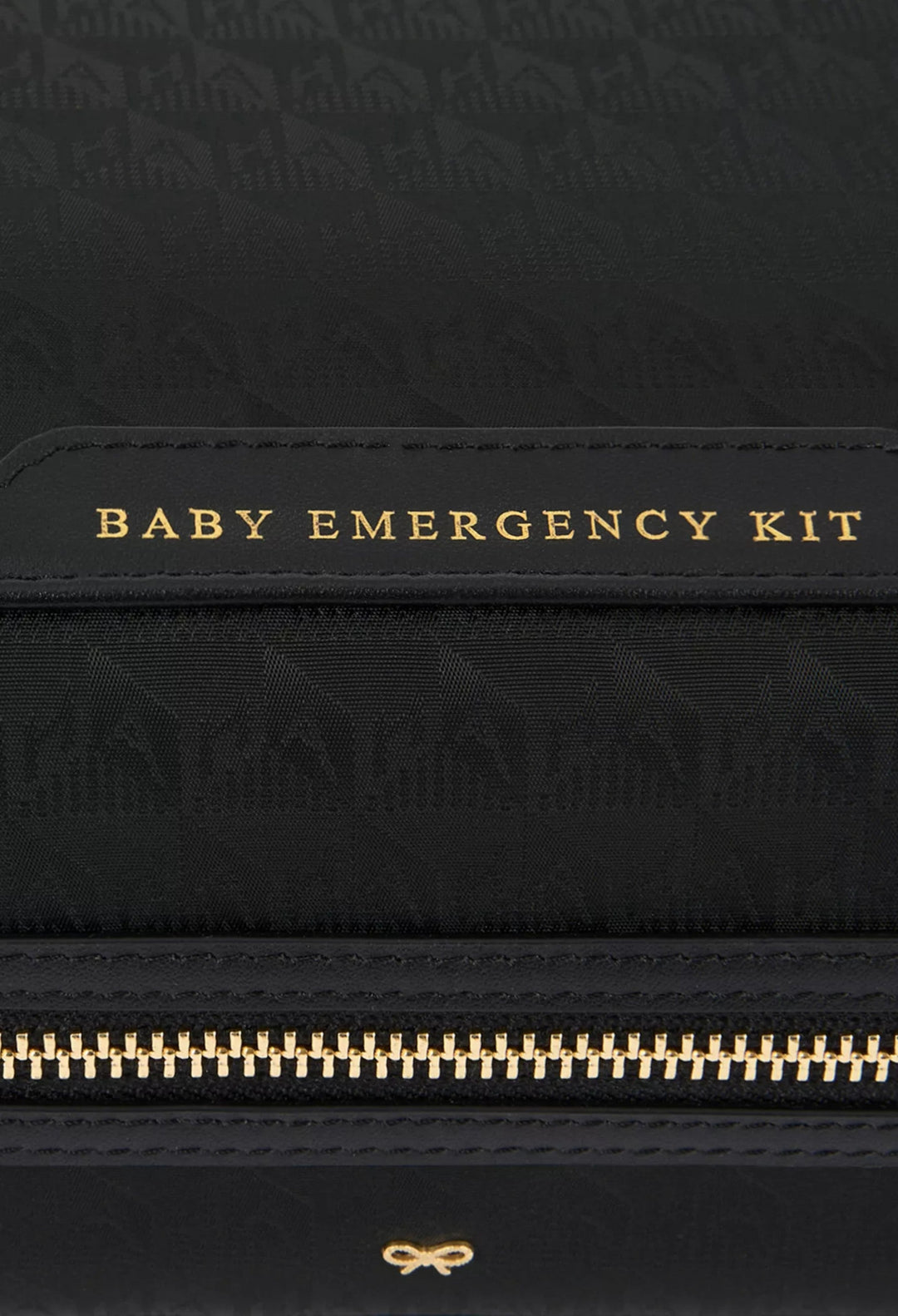 Baby Emergency Logo-Jacquard Leather and Woven Kit - GLAM MODA