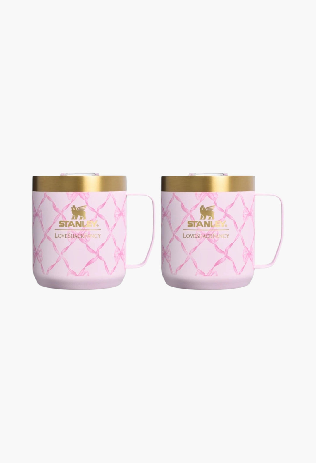 Stanley 1913 x LoveShackFancy Holiday Everyday Camp Mug Set | 12 OZ - GLAM MODA