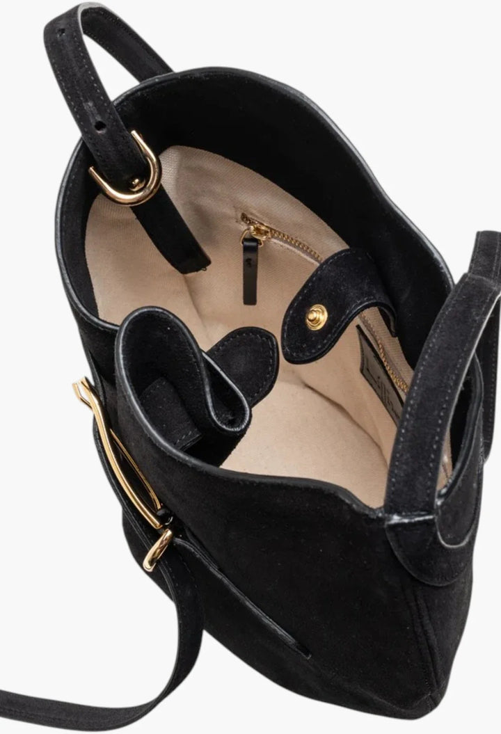 Belted Bucket Bag