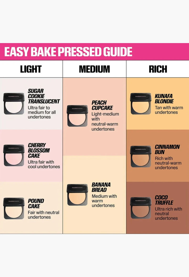 HUDA BEAUTY Easy Bake Pressed - Banana Bread