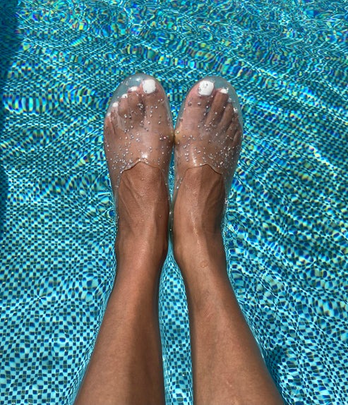 Beach Ballerina - Silver Stars - GLAM MODA