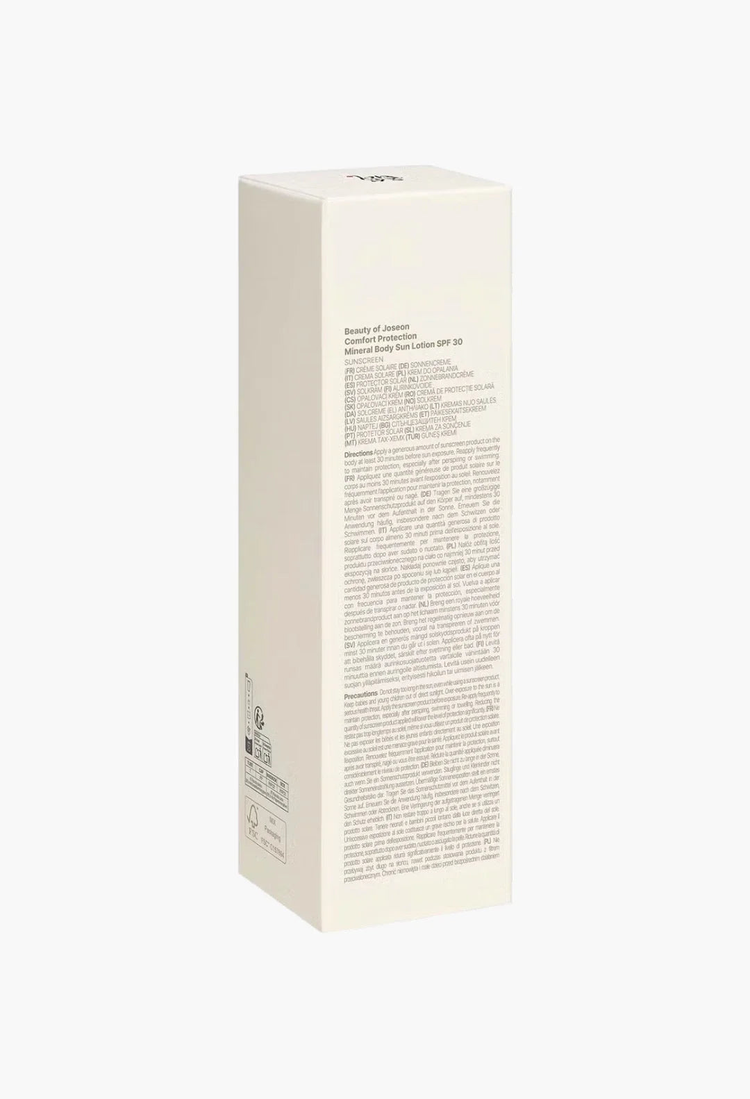 Beauty of Joseon Comfort Protection Body Sunscreen