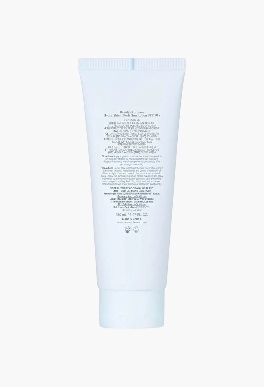 Beauty of Joseon Hydra Shield Body Sunscreen