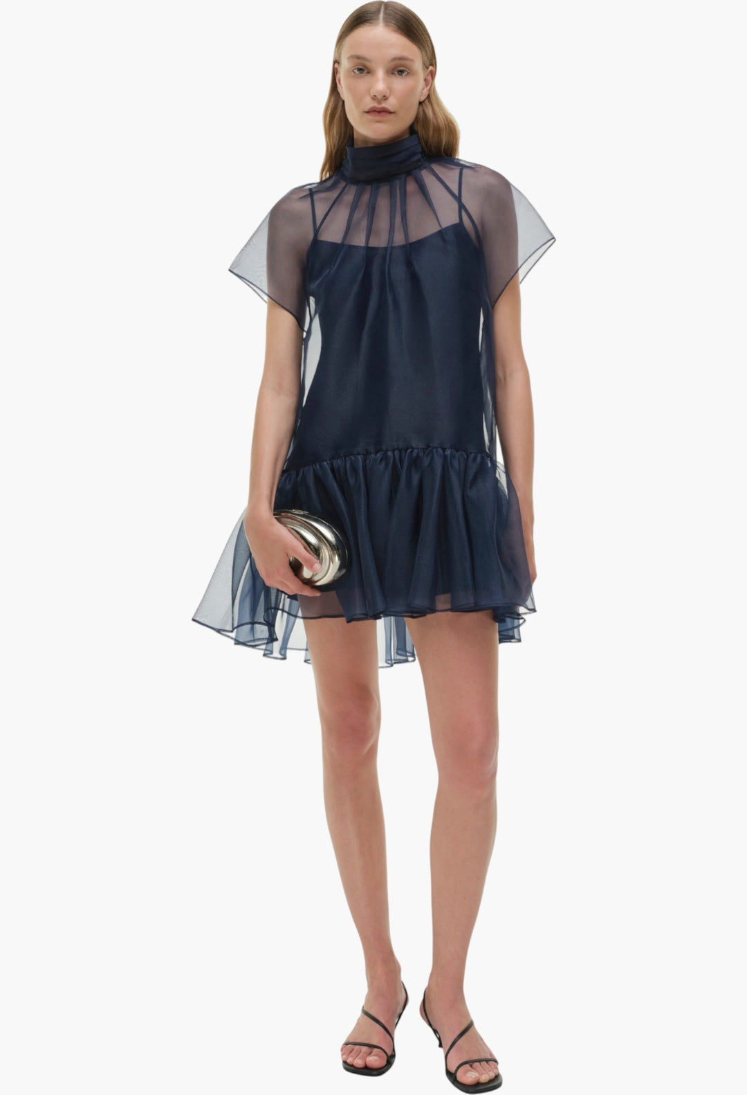 Beaux Organza Dress - GLAM MODA