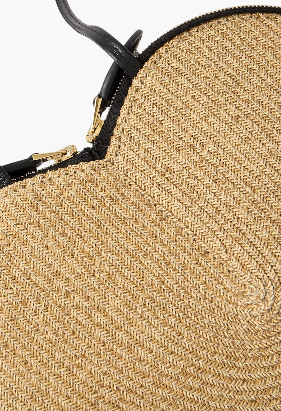 Le Coeur suede and leather shoulder bag