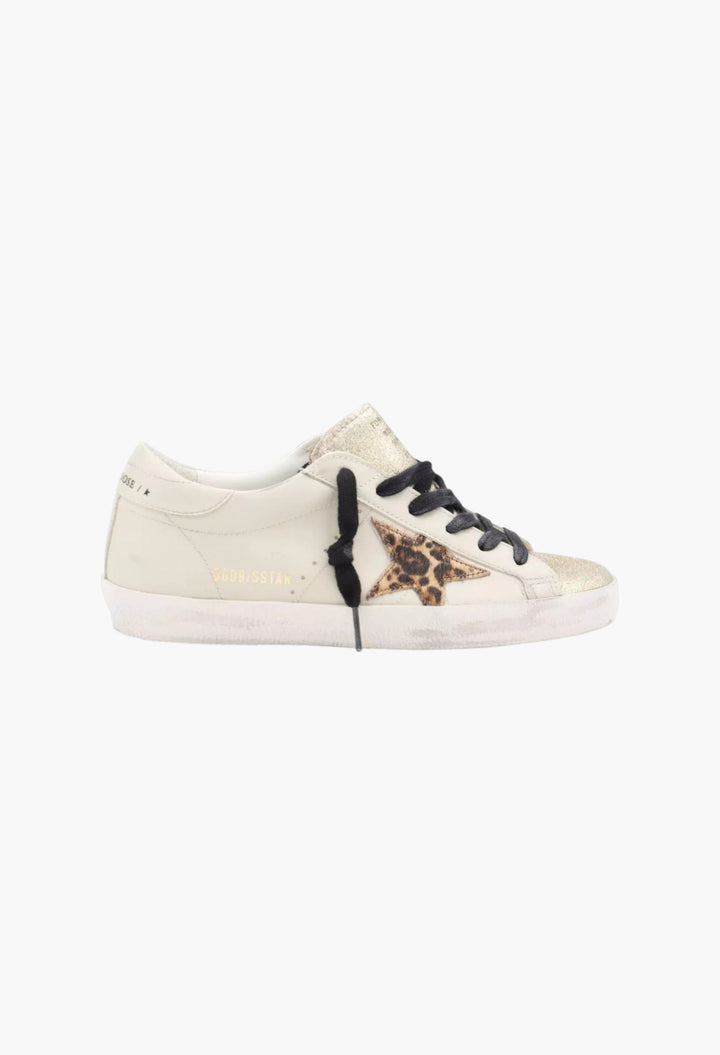 Super-Star Leather Sneakers - GLAM MODA