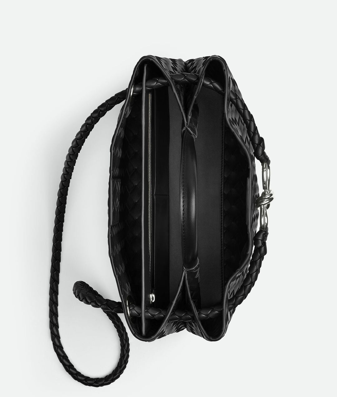 Black  - Medium Andiamo - Silver finish - GLAM MODA