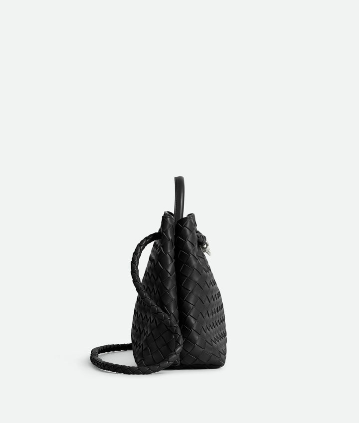 Black  - Medium Andiamo - Silver finish - GLAM MODA