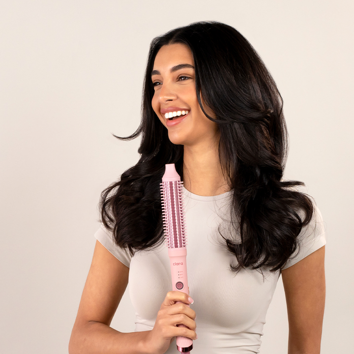 Black - Slim thermal brush - GLAM MODA