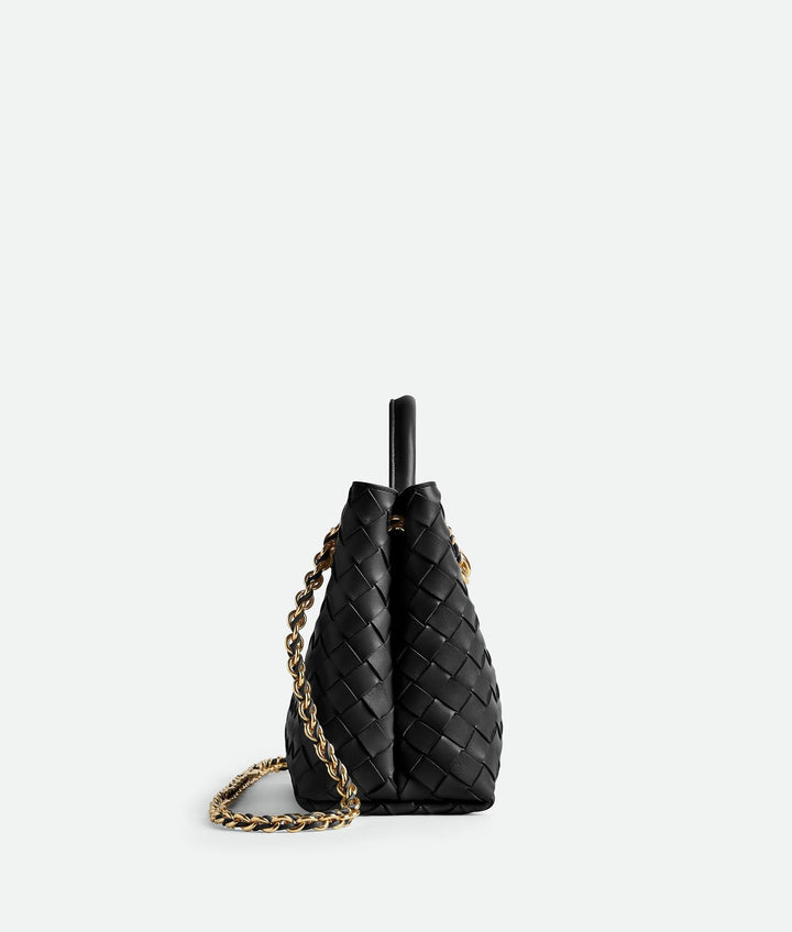 Black - Small Andiamo With Chain - GLAM MODA