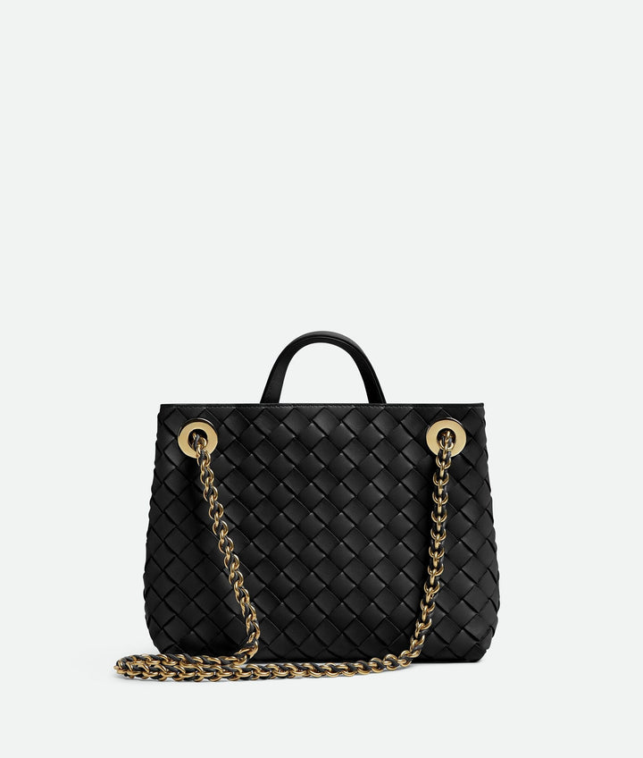 Black - Small Andiamo With Chain - GLAM MODA