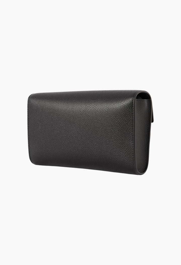 Black - Symmetry Mini Textured-Leather Shoulder Bag - GLAM MODA