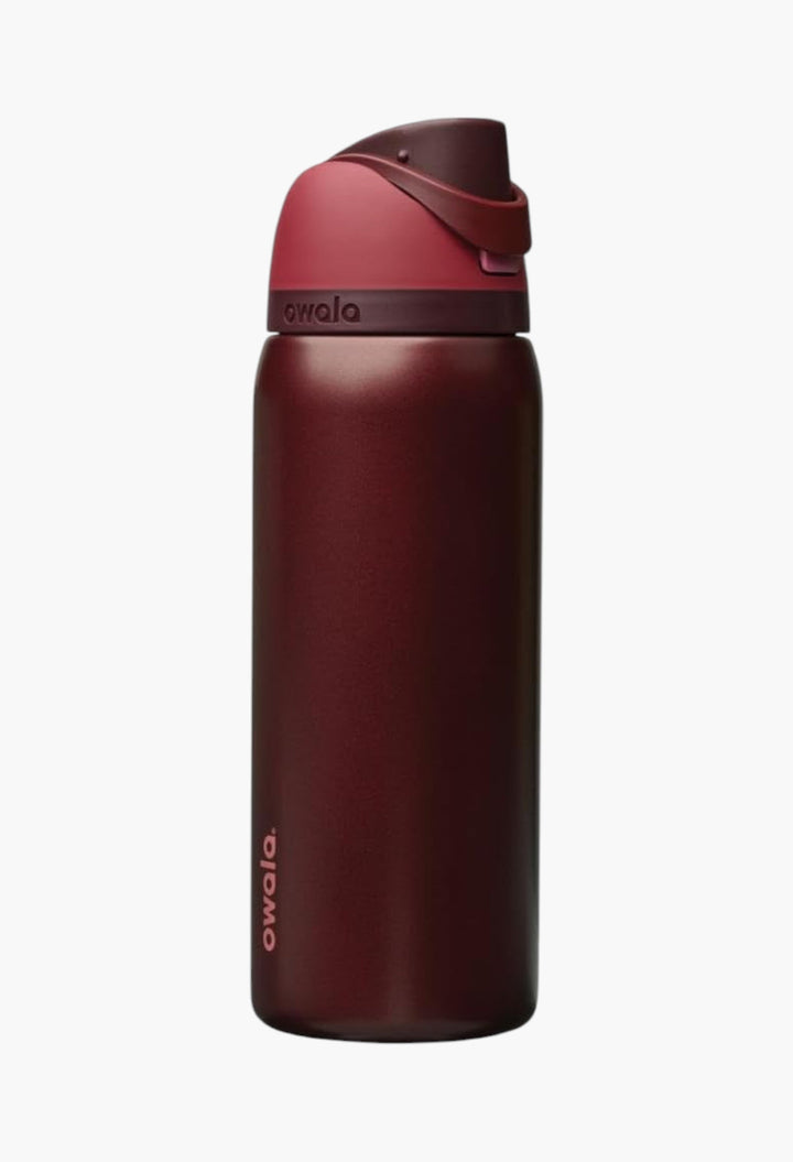 Owala FreeSip Insulated Stainless Steel Water Bottle with Straw for Sports and Travel, BPA-Free Sports Water Bottle, 32 oz - GLAM MODA