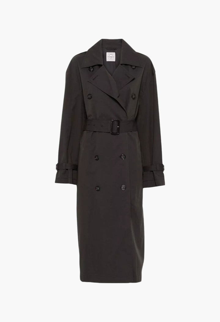 Cotton Blend Trench Coat - GLAM MODA