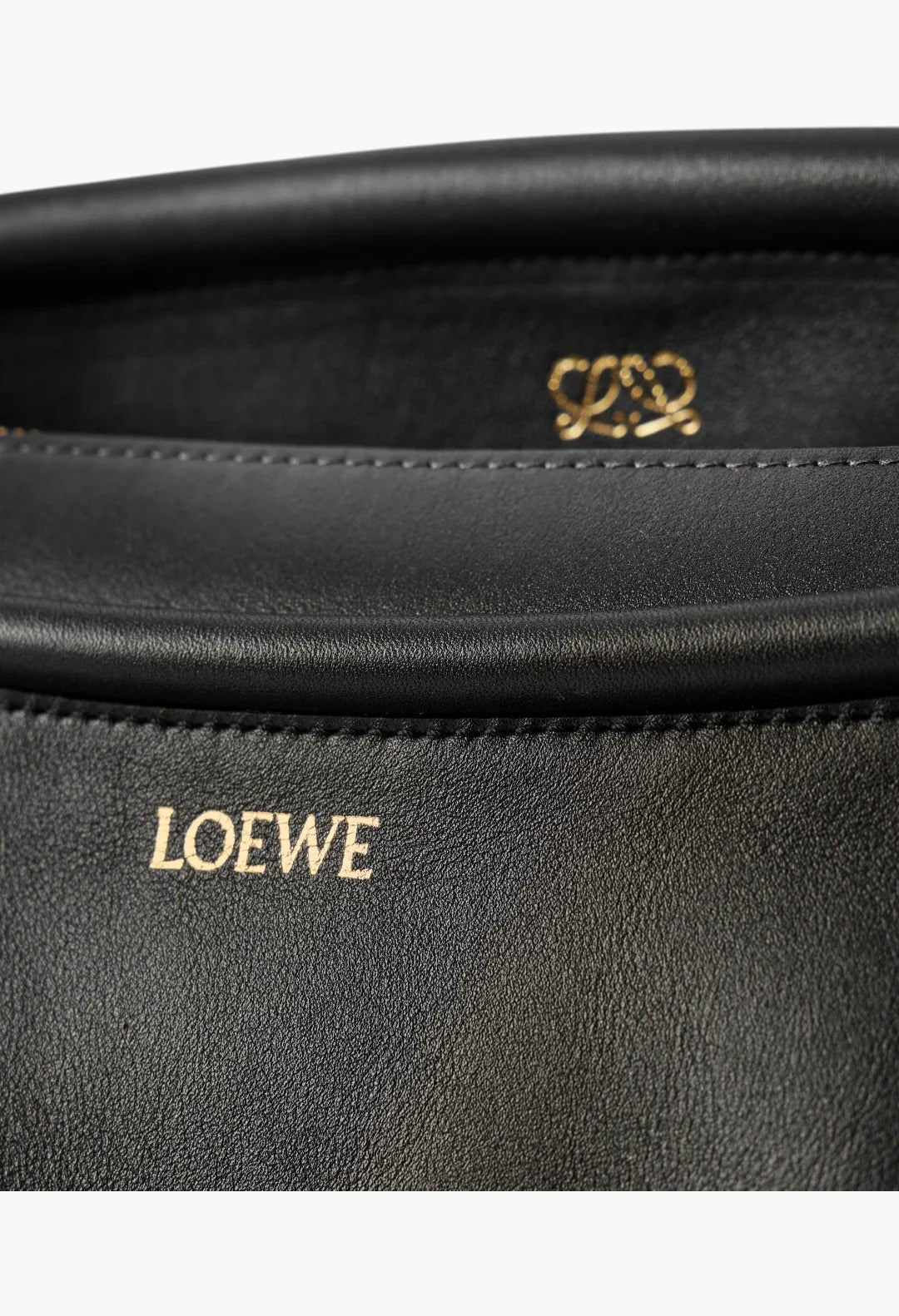 Whisker leather shoulder bag