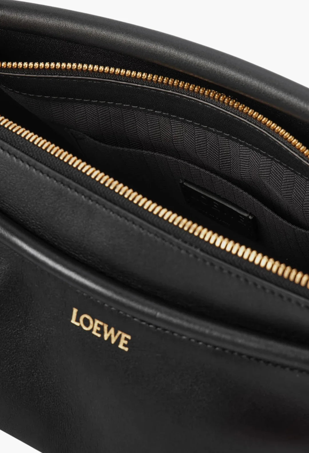 Whisker leather shoulder bag