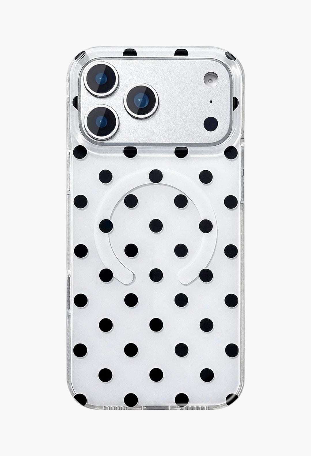 Magnetic Case for iPhone 17 Pro Max Case Compatible with Wireless Charging, Polka Dot Design Shockproof Bumper Cover Case for Girls Women - GLAM MODA