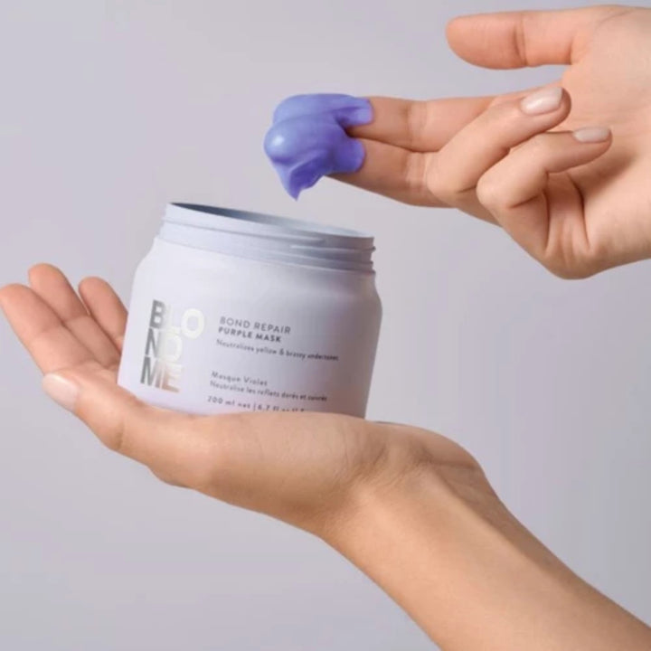 Bond Repair Purple Mask - GLAM MODA