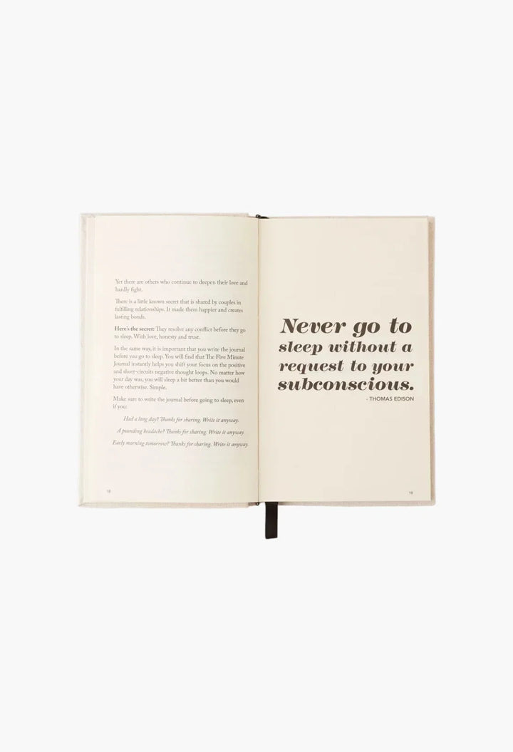 The Five-Minute Journal By Intelligent Change