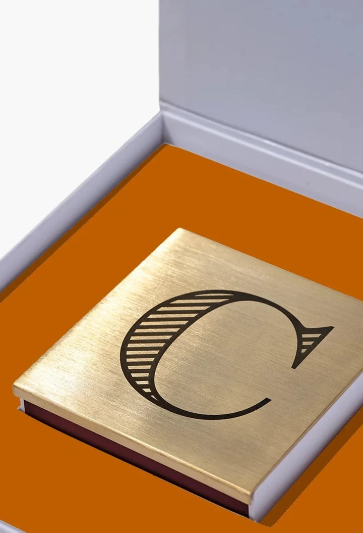 Large Brass Matchbox Cover