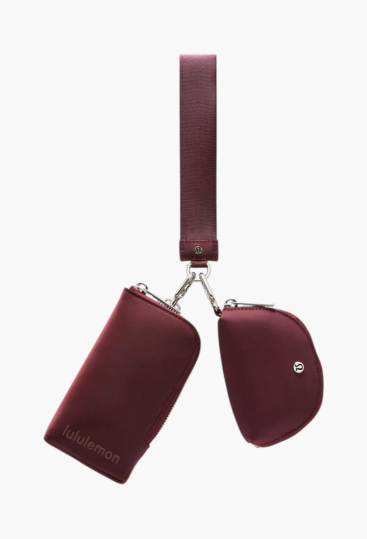 Dual Pouch Wristlet Wallet - GLAM MODA