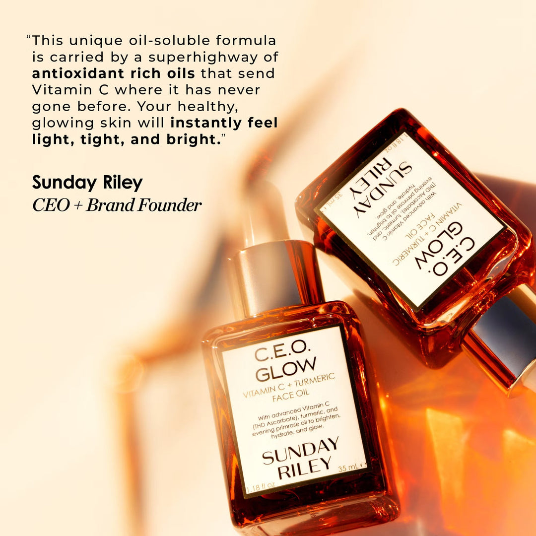 C.E.O. Glow Vitamin C + Turmeric Face Oil - GLAM MODA