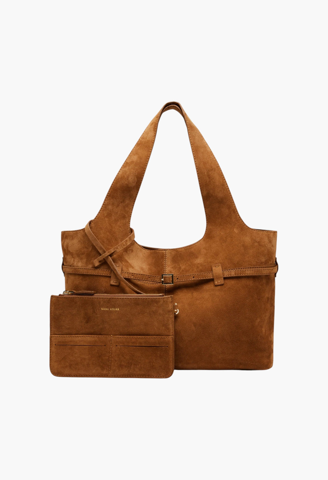Cambon Cabas Camel Suede - GLAM MODA