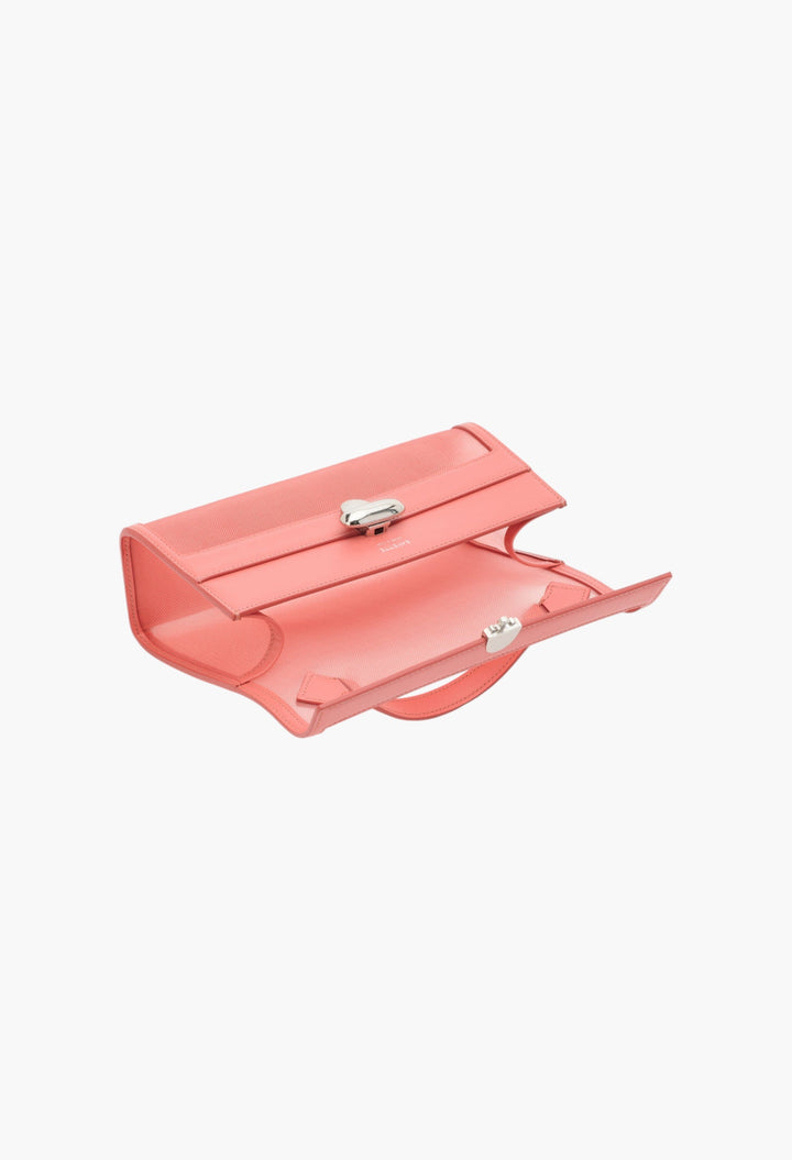 Camellia Mesh With Leather Trim - Symmetry Pochette - GLAM MODA