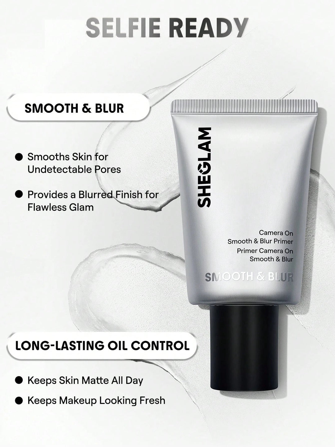 Camera On Smooth & Blur Primer