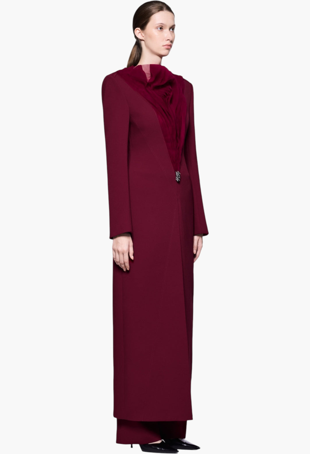 Carmelia Trousers - Minimal straight trousers - GLAM MODA